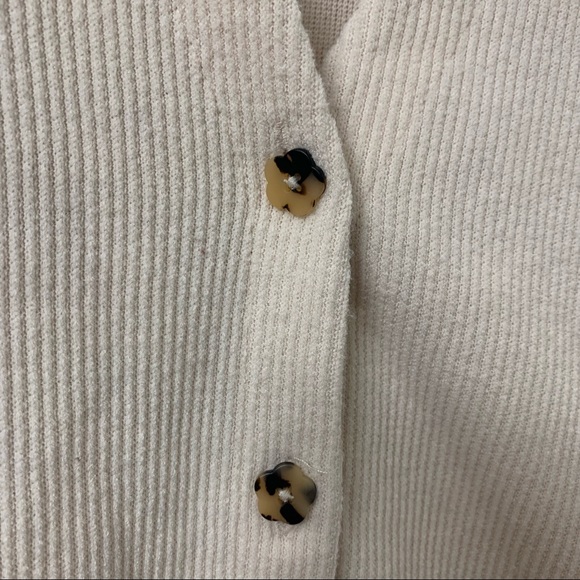 Madewell Cream Cardigan Sweater - Picture 6 of 10